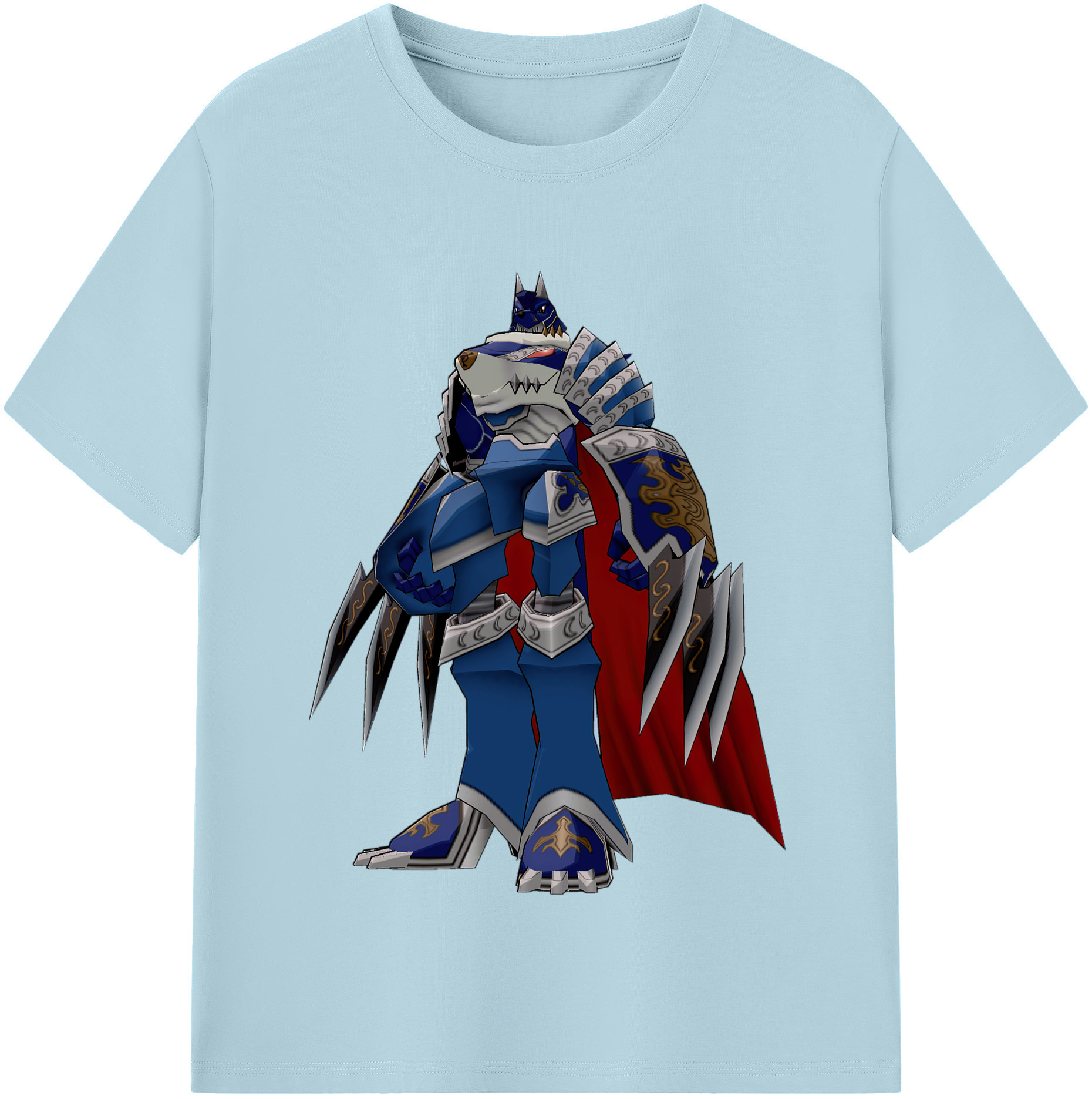 （画像用） Digimon デジタルモンスター/デジモン 綿100％半袖Tシャツ（フロントプリント）